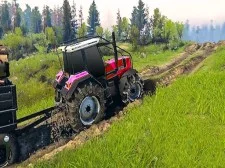 Real Chain Tractor Towing Train Simulator